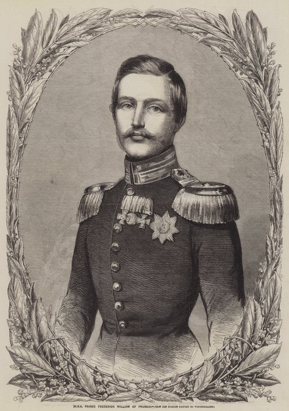 プロイセンのHRH Prince Frederick William 作： ギュスターヴ・ジャネット