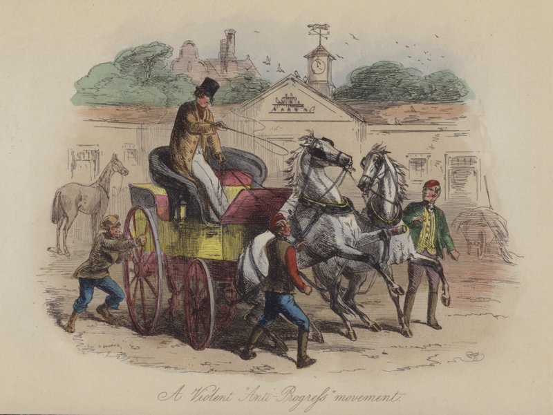 フランク・E・スメドレー著『Lewis Arundel or The Railroad of Life』の挿絵（彩色済み彫刻）。 作： ハブロナイトブラウンの後