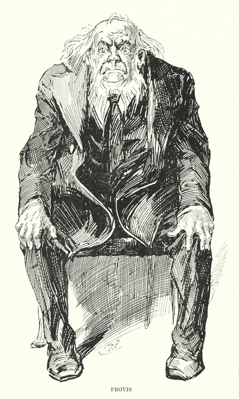 チャールズ・ディケンズの「Great Expectations」のイラスト（リトグラフ）。 作： ハリー・ファーニス