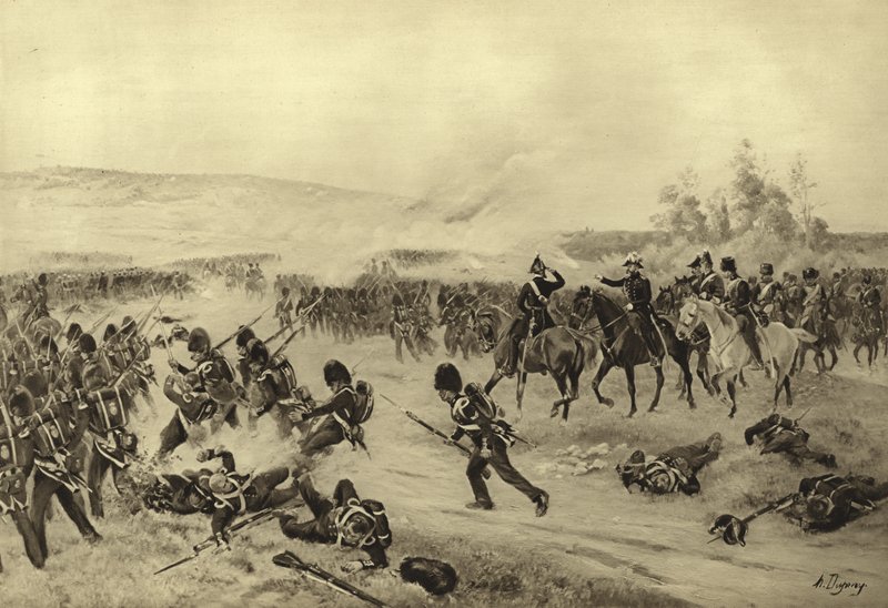 アルマの戦い、1854年（グラビア） 作： アンリ・ルイス・デュプレー