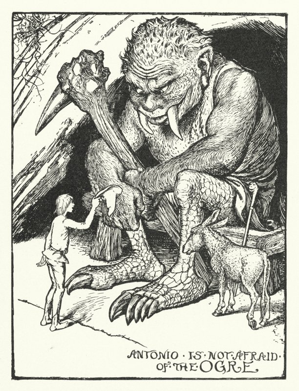Antonio Is Not Afraid of the Ogre (Englanding) 作： ヘンリージャスティスフォード