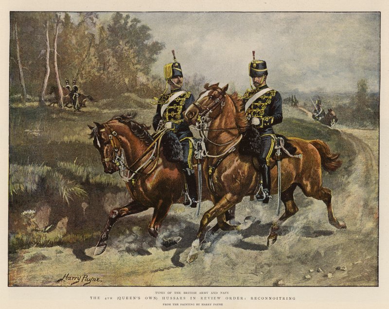 レビュー順で4番目（女王のもの）のHussar、再考 作： ヘンリー・ペイン