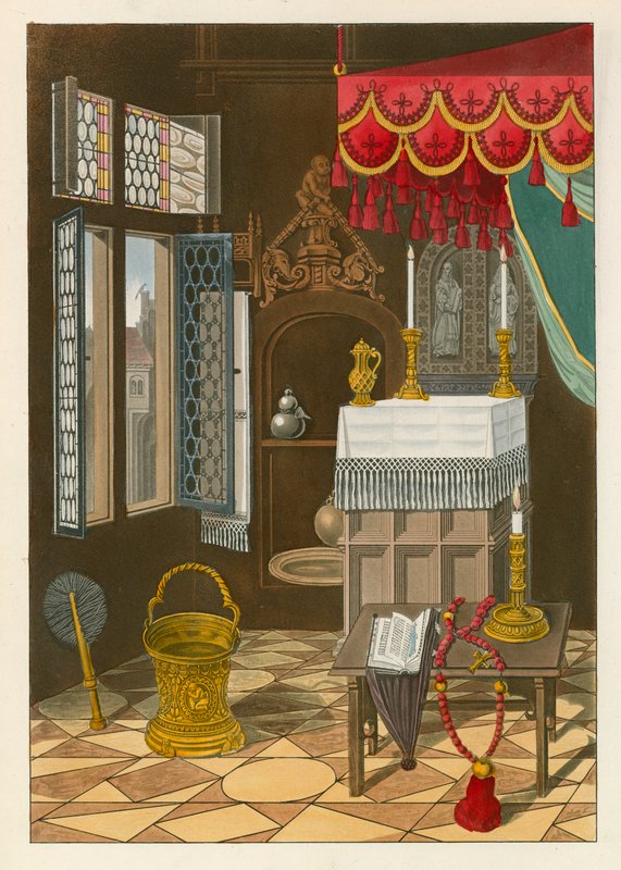 部屋の一部、John Schoorel、c 1520の写真 作： ヘンリー・ショー