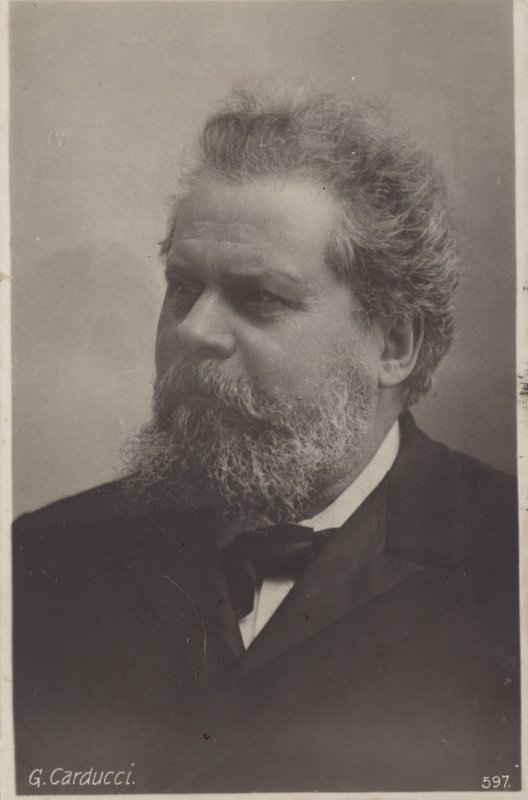 ジョスエカルドゥッチ（1835-1907）、ノーベル賞受賞イタリア人詩人 作： イタリアの写真家