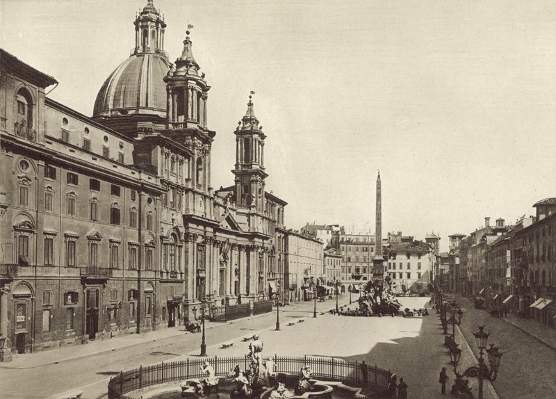 ナヴォーナスクエア 作： イタリアの写真家