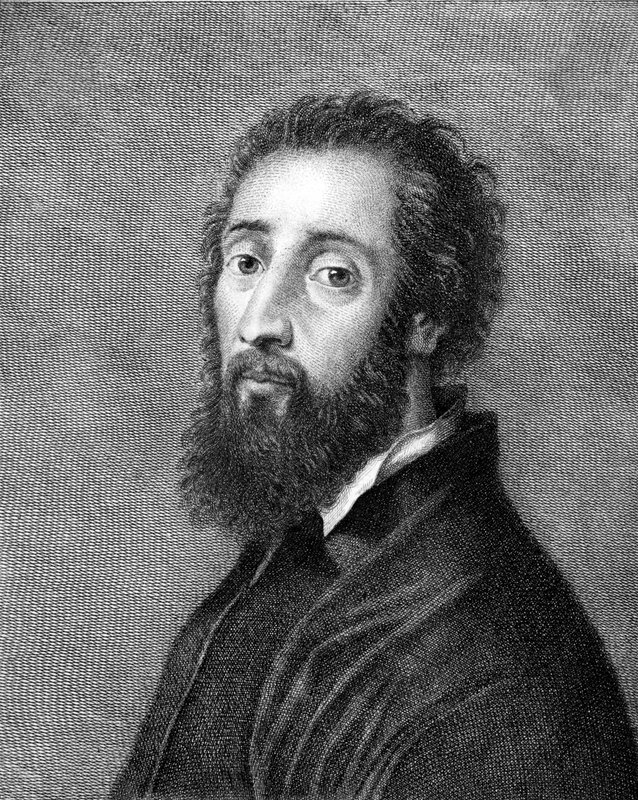 ジューリオ・ロマーノ（イタリアの画家・建築家）（エングレービング 作： イタリア語学校