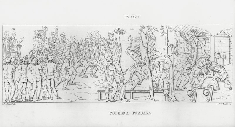 La Colonna Trajana、Trajan？Sコラム 作： イタリア語学校