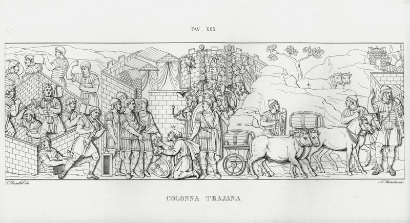 La Colonna Trajana、Trajan？Sコラム 作： イタリア語学校