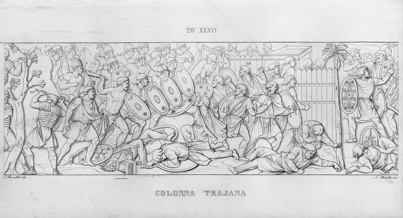 La Colonna Trajana、Trajan？Sコラム 作： イタリア語学校