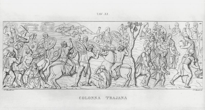 La Colonna Trajana、Trajan？Sコラム 作： イタリア語学校