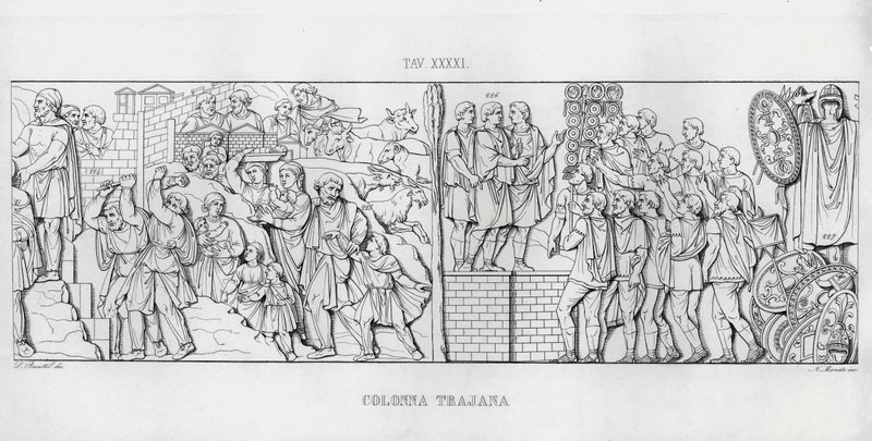 La Colonna Trajana、Trajan？Sコラム 作： イタリア語学校