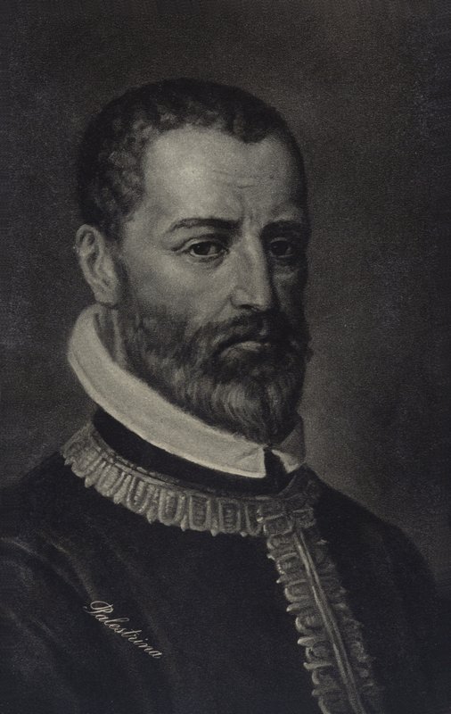 ジョバンニピエルルイジダパレストリーナの肖像 作： イタリア語学校