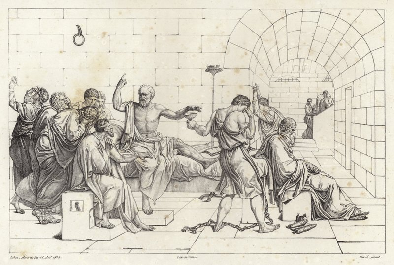 ソクラテス様 ソクラテスの死 | アートプリント