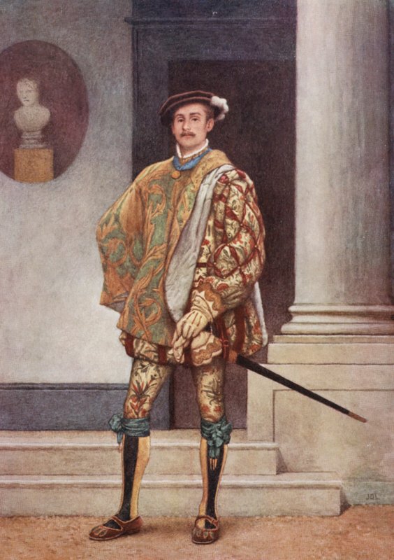 1800年代真鍮フレーム入り　ミントンベニスの商人　イギリスアンティーク 1800年代真鍮フレーム入り ミントンベニスの商人 イギリス