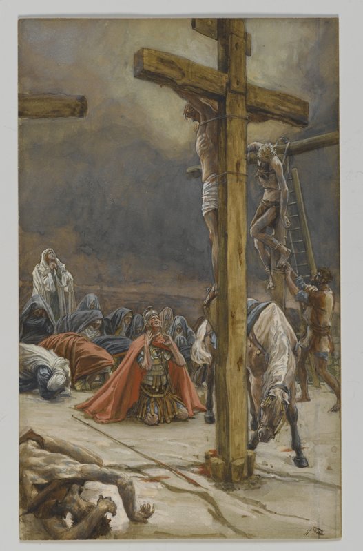 作家物 アンティークブロンズ製1860年頃 大型イエス・キリスト壁掛けフランス製 James_Jacques_Joseph_Tissot_-