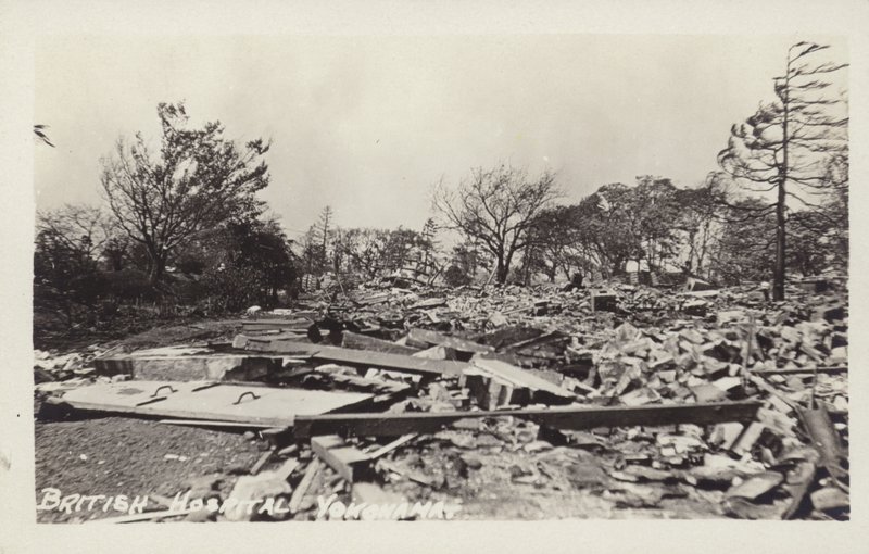 関東大震災後の日本、1923 作： 日本の写真家