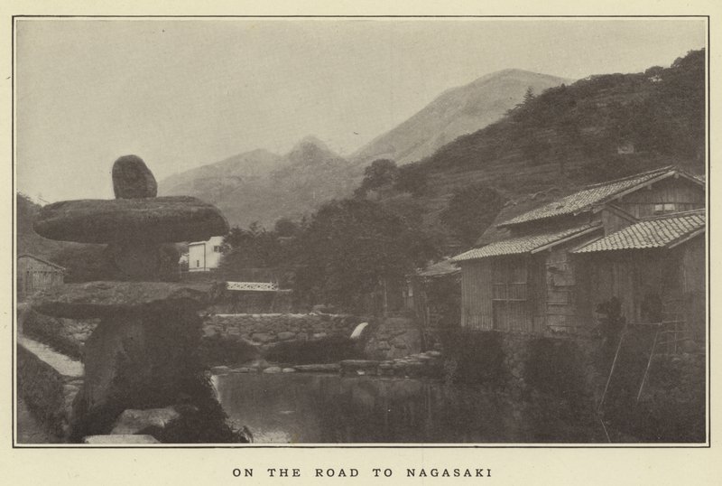 長崎への道 作： 日本の写真家