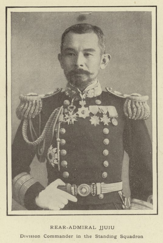 Jjuiu少将、立っている中隊の師団長 作： 日本の写真家