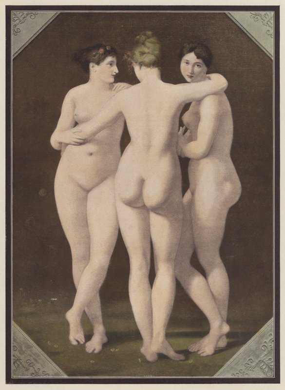 三美神 (カラーリソ) 作： Jean-Baptiste（後）Regnault