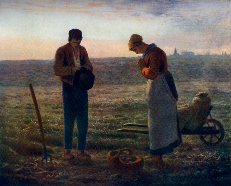 晩鐘、1857-1859年、1912年