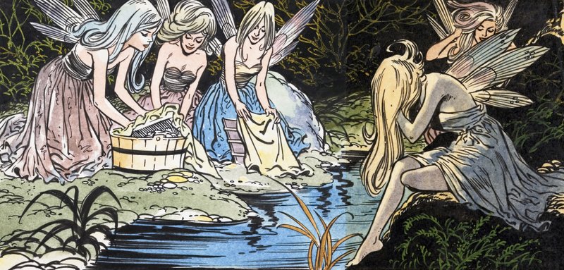 妖精の洗濯 作： ヘスス・ブラスコ