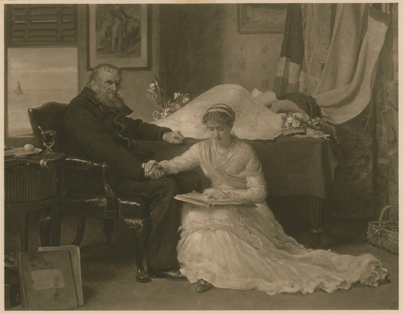 The North-West Passage (photogravure) 作： ジョン・エベレット（後）ミレー