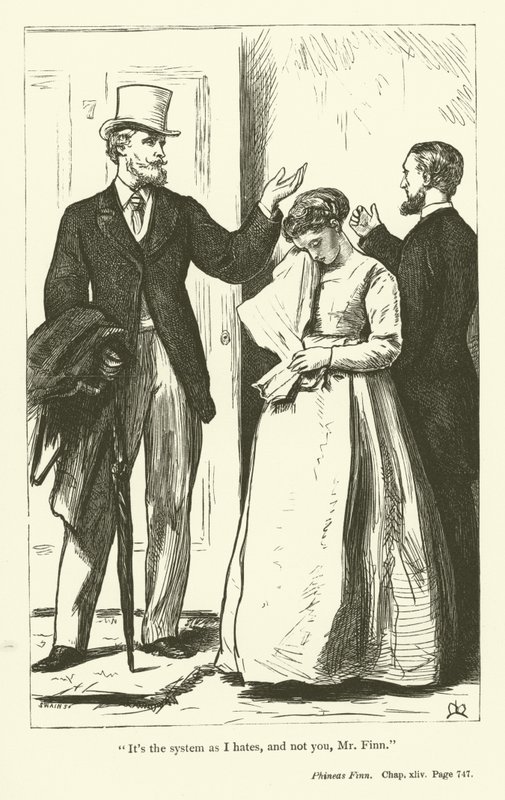 Anthony TrollopeによるPhineas Finnのイラスト 作： ジョン・エバレット・ミレー