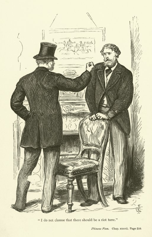 Anthony TrollopeによるPhineas Finnのイラスト 作： ジョン・エバレット・ミレー