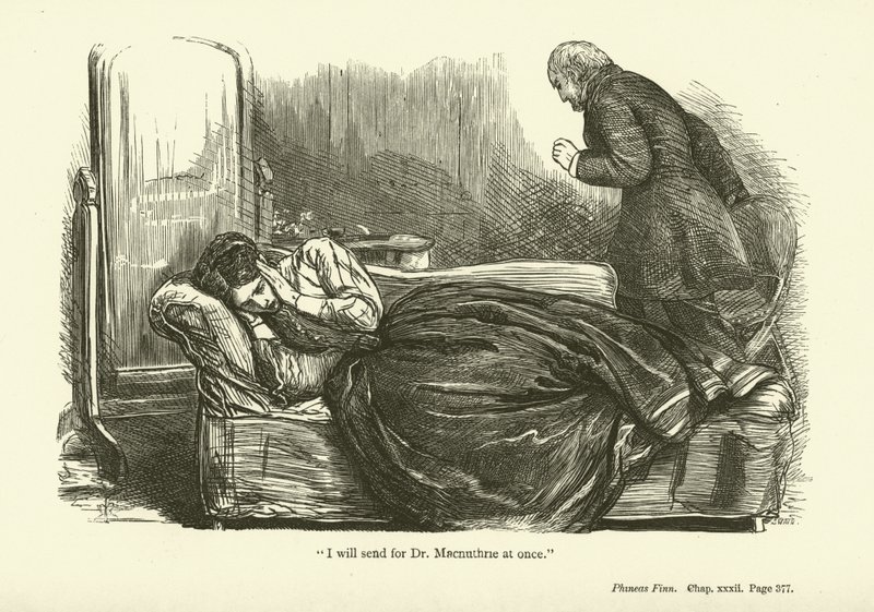 Anthony TrollopeによるPhineas Finnのイラスト 作： ジョン・エバレット・ミレー