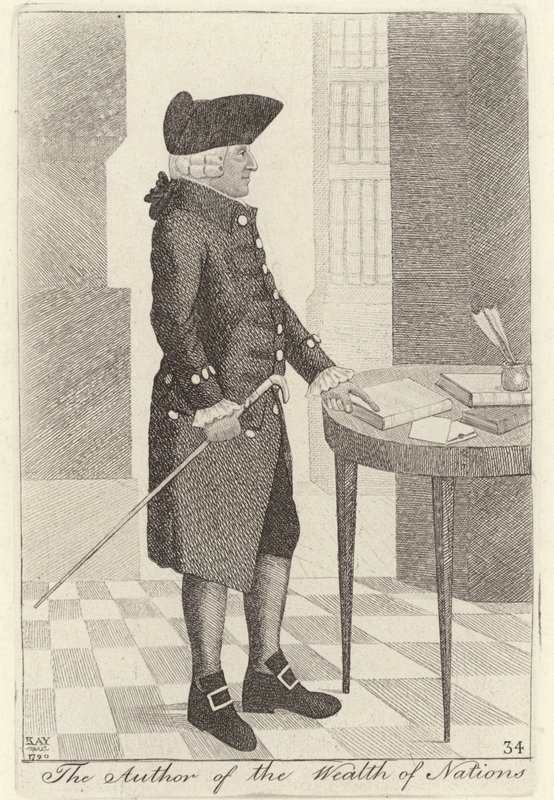 The Dam of The Nationの著者、Adam Smith 作： ジョン・ケイ