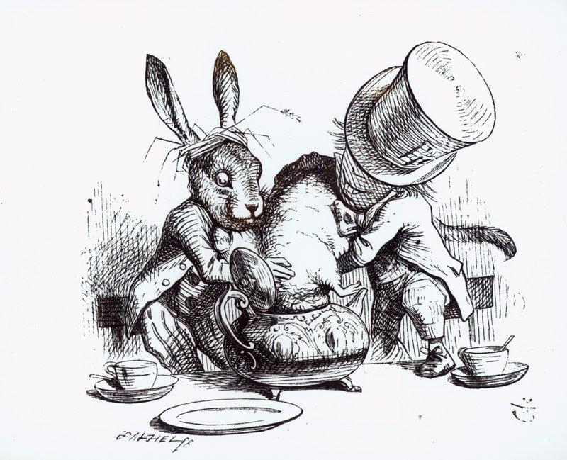 FISHSEDDY 不思議の国のアリス ソルト&ペッパー ウィッタード 好きな方 John_Tenniel_-