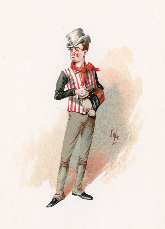 サムウェラー、「Charleser Sketches from Charles Dickens」、1890年頃のイラスト 作： ジョセフ・クレイトン・クラーク