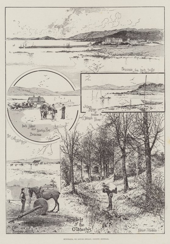 Bunegana、Lough Swilly、County Donegal 作： ジョセフ・ホランド・トリンガム