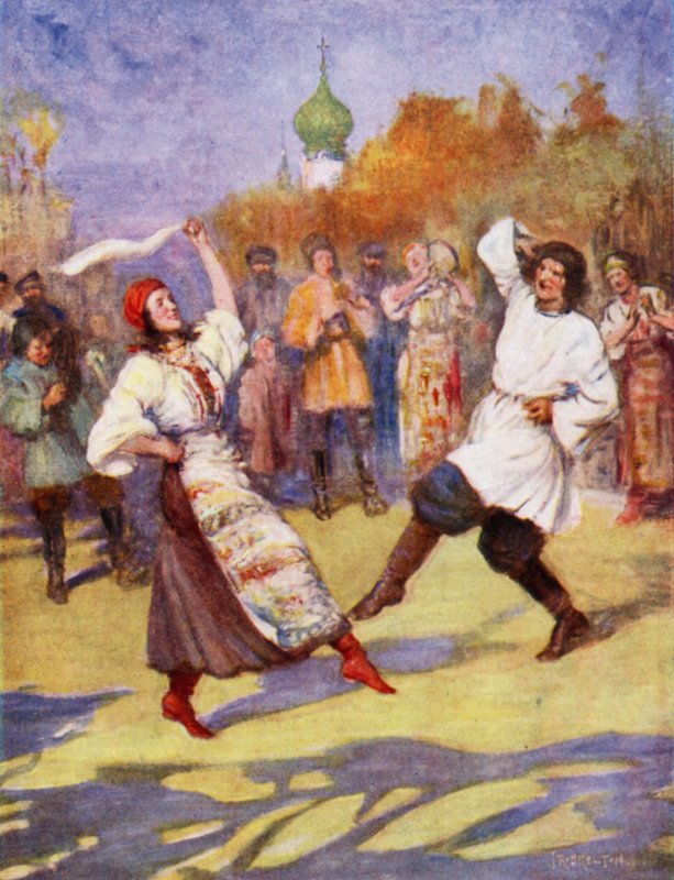ロシアの農民ダンス 作： ジョセフ・ラトクリフ・スケルトン