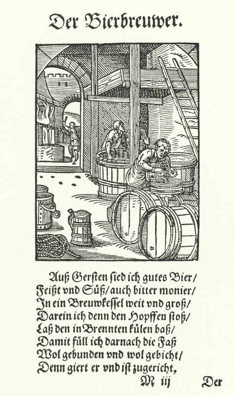The Brewer（彫刻 作： ジョスト（後）アンマン
