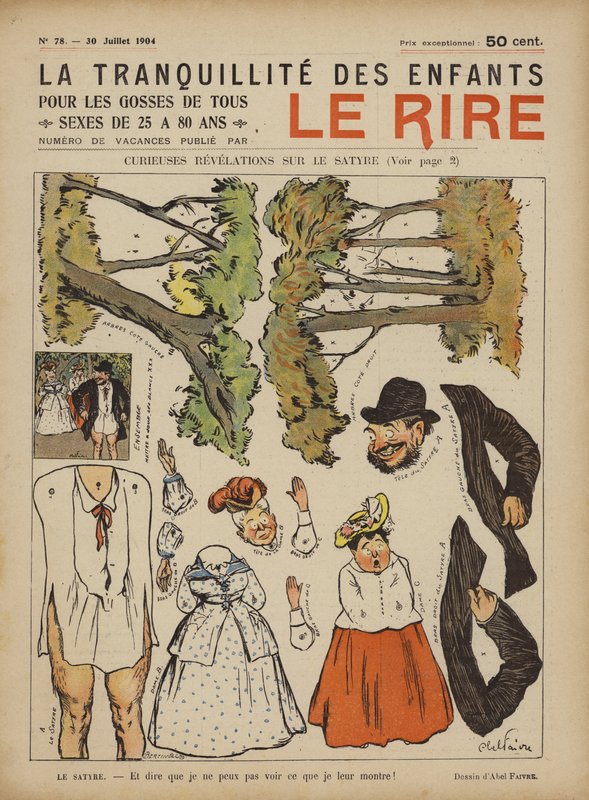 ル・リールのイラスト 作： ジュール・アベル・ファイブル