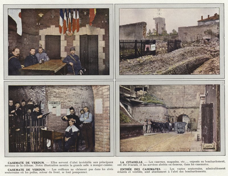 Casemate de Verdun、La Citadelle、Casemate de Verdun、Entree des Casemates 作： ジュール・ジェルヴェ・コートテルモント