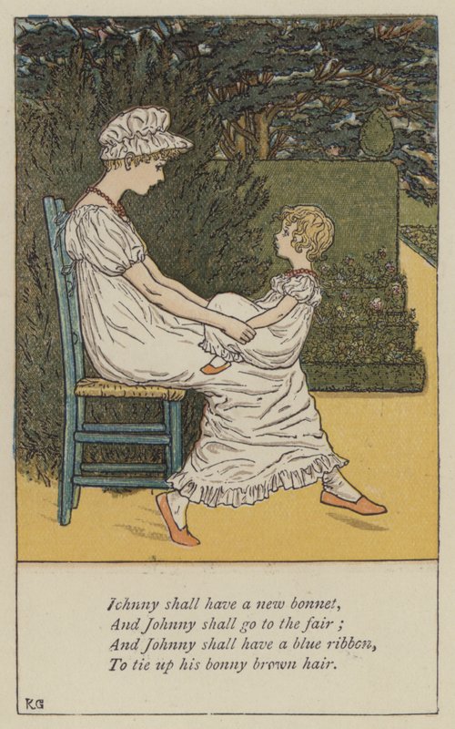 Johnny shall have a new bonnet (color litho) 作： ケイト（後）グリーナウェイ
