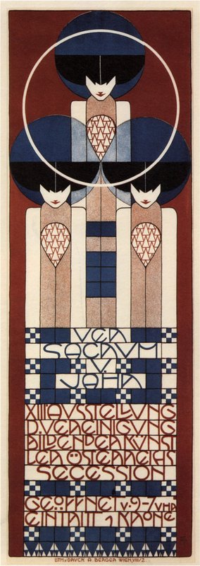 ウィーン分離派展のポスター、1902