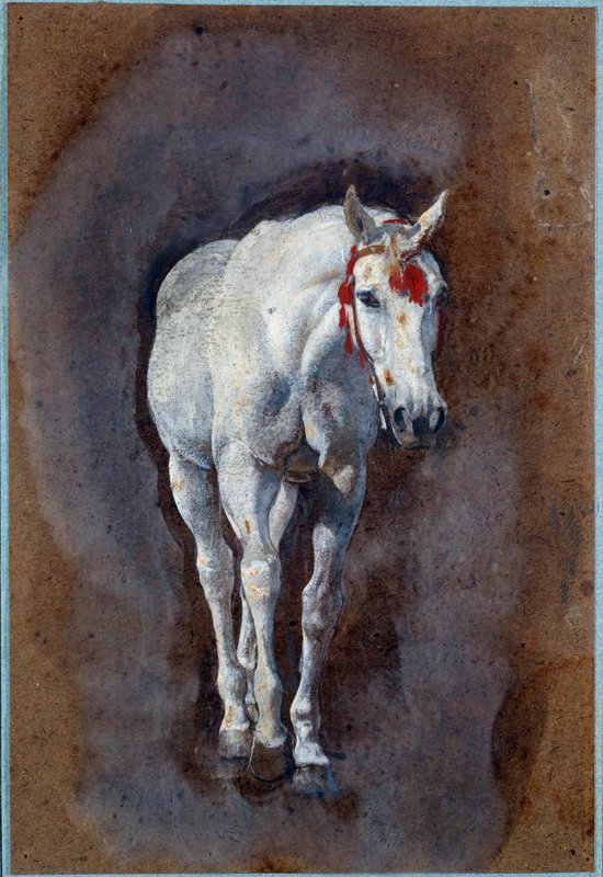 絵画　馬 Leon_Joseph_Florentin_Bonnat_-
