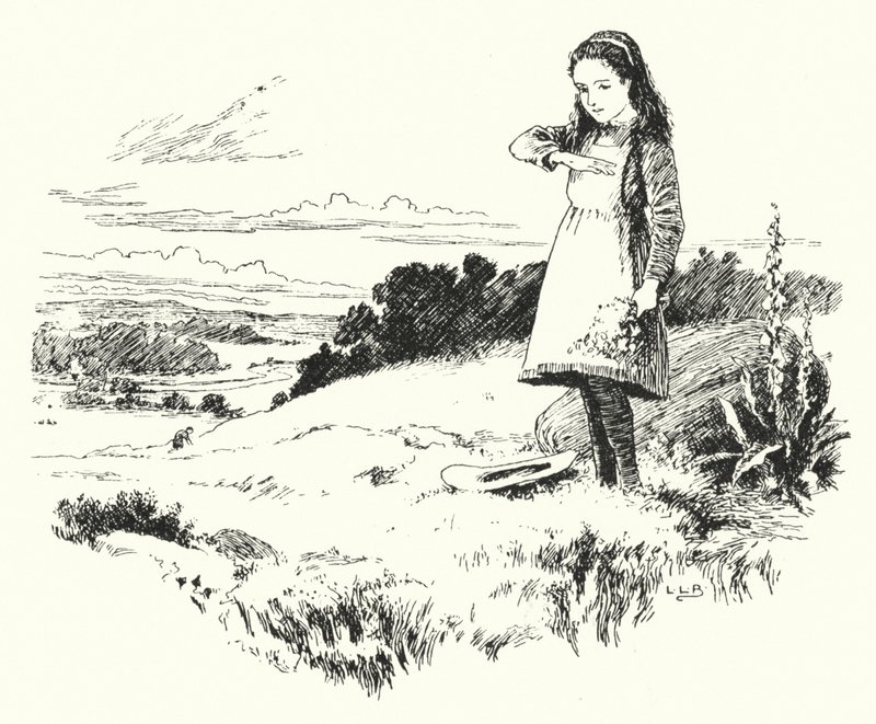 Lady bird, lady bird, fly away home (in engraving) 作： レナード・レスリー・ブルック