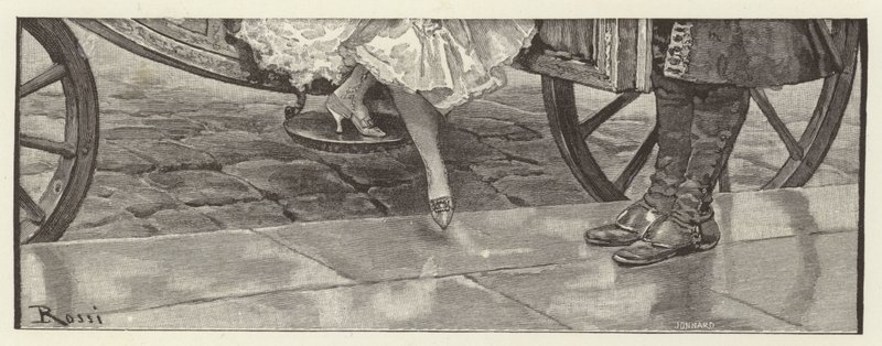The School for Scandal（chromolitho）のイラスト 作： ルシウス・ロッシ
