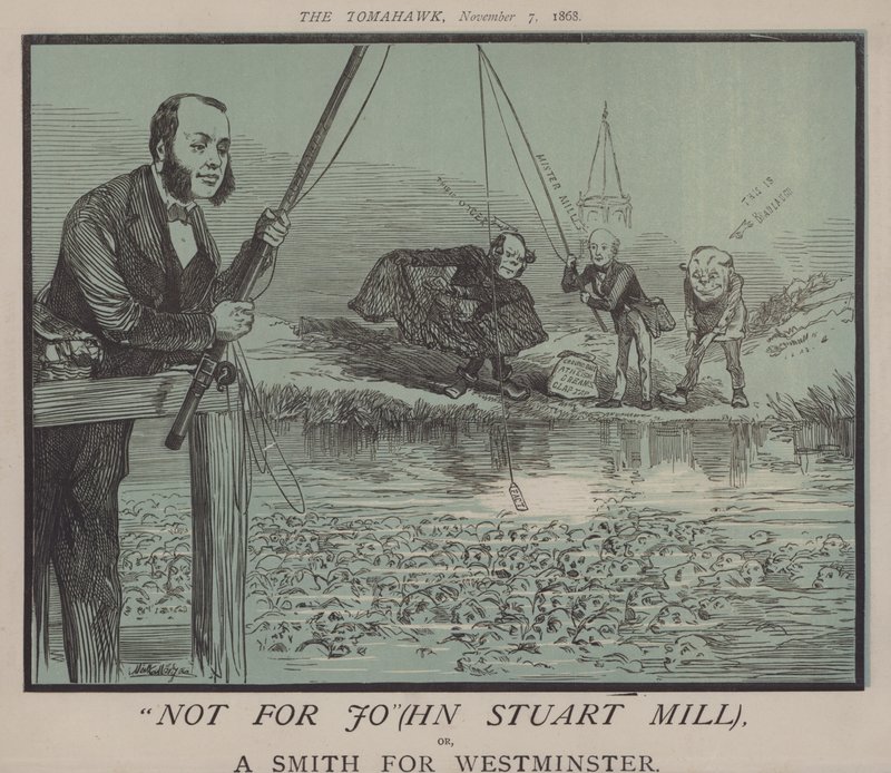 Not for Jo(hn Stuart Mill) or, A Smith for Westminster (カラーリトグラフ) 作： マシュー 