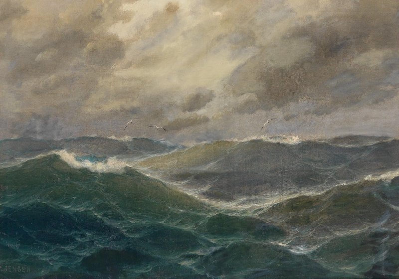 Max_Jensen_-_Stuermische_See_-