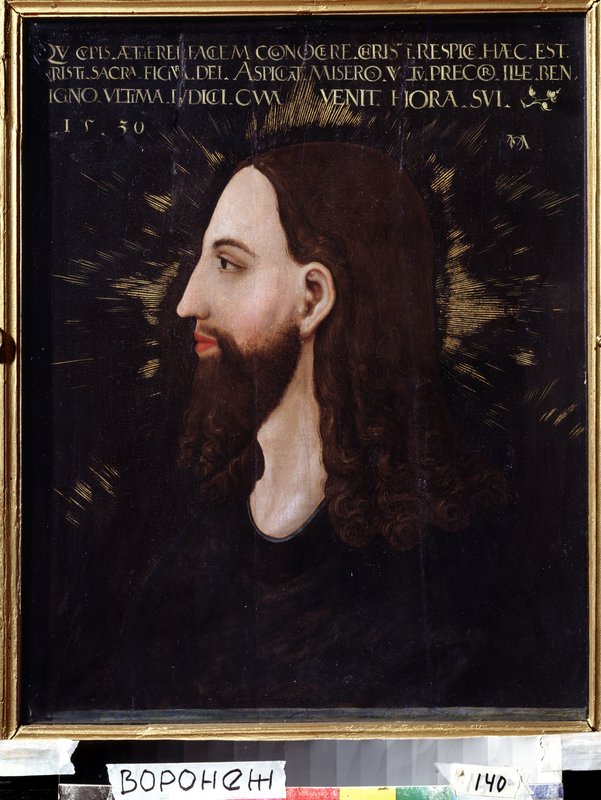 イエス・キリストの肖像画 Michael_Ostendorfer_-
