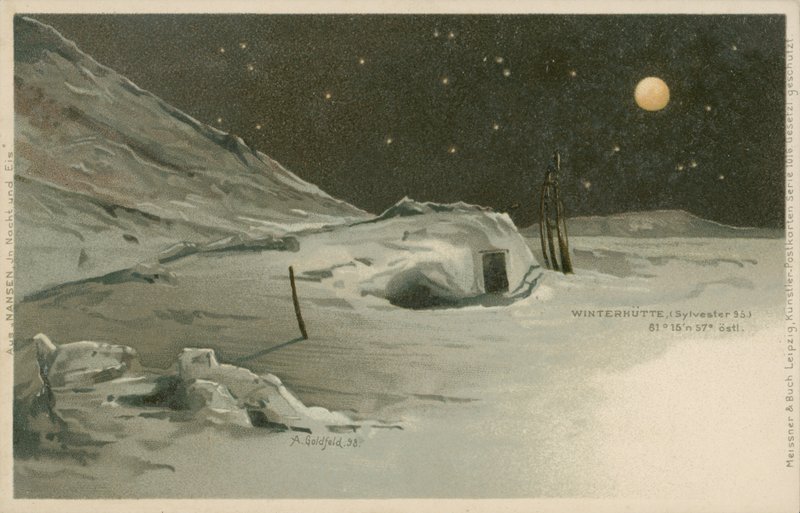 ナンセンのフラム遠征、1895 作： ノルウェー語学校