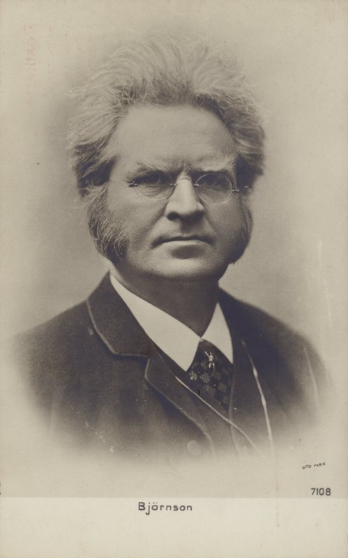 Bjornstjerne Bjornson（1832-1910）、ノルウェーのノーベル賞受賞作家 作： ノルウェーの写真家