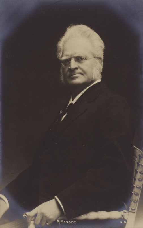 Bjornstjerne Bjornson（1832-1910）、ノルウェーのノーベル賞受賞作家 作： ノルウェーの写真家