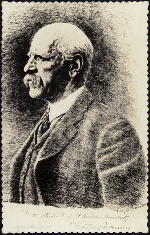 フリチョフ・ナンセン（1861-1930）、ノルウェーの探検家、外交官、人道主義者 作： ノルウェー語学校