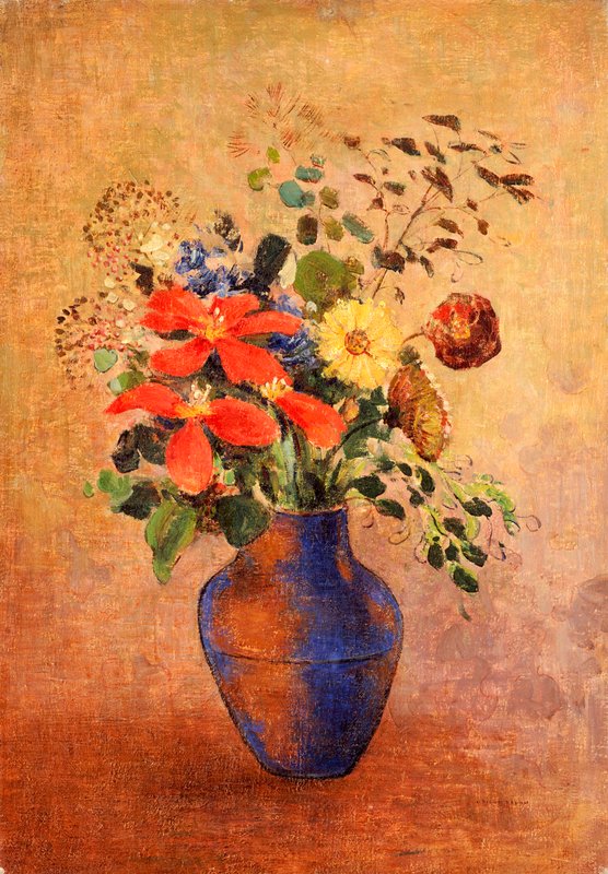 Odilon_Redon_-_The_Blue_Vase_-